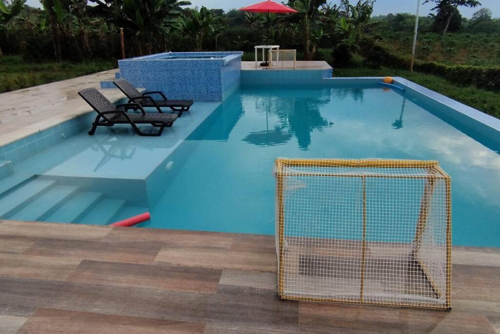 Finca En El Quindio Arrullo Cafetero Quimbaya Ngoại thất bức ảnh